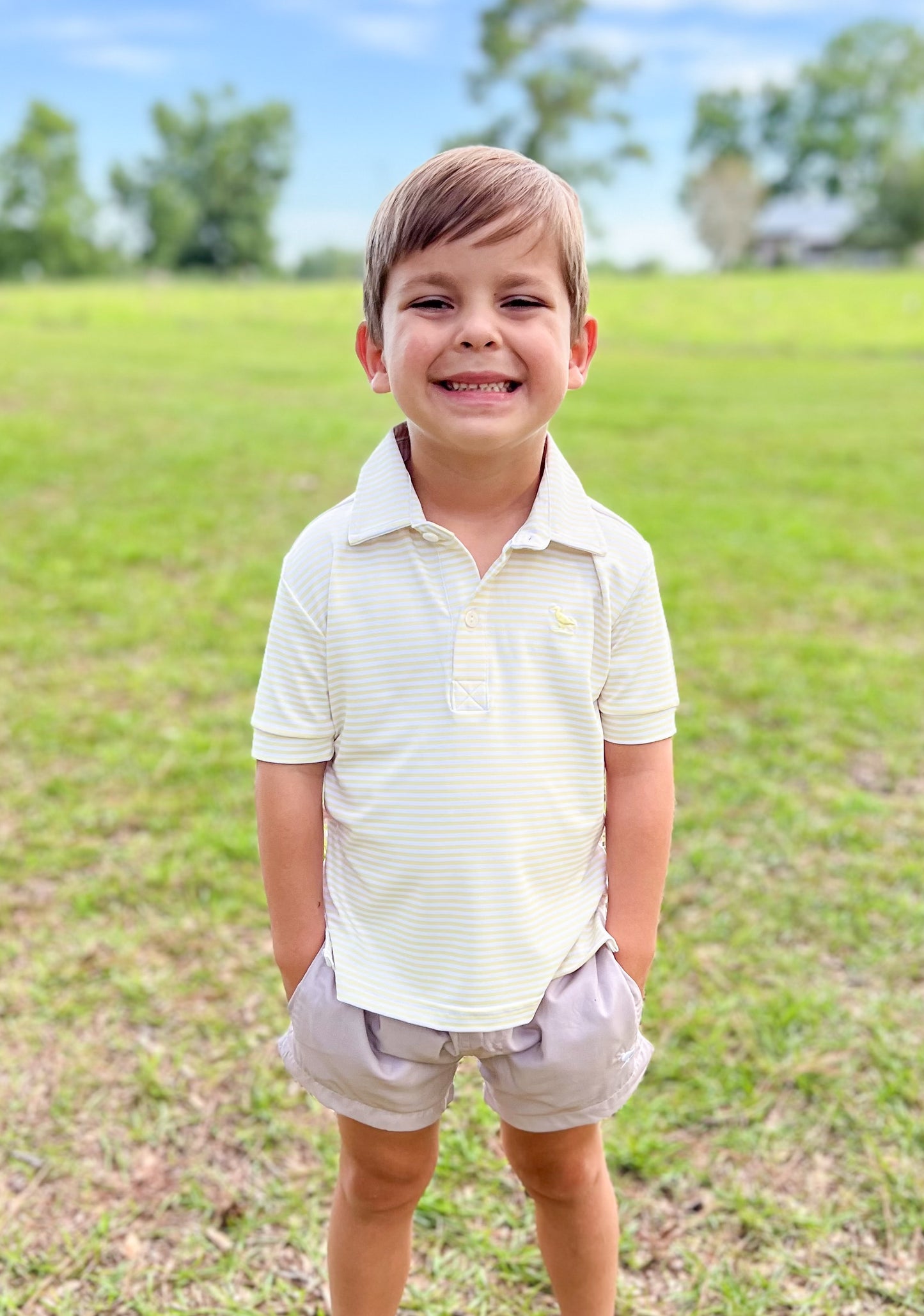 Proper Polo- Banded Sleeve