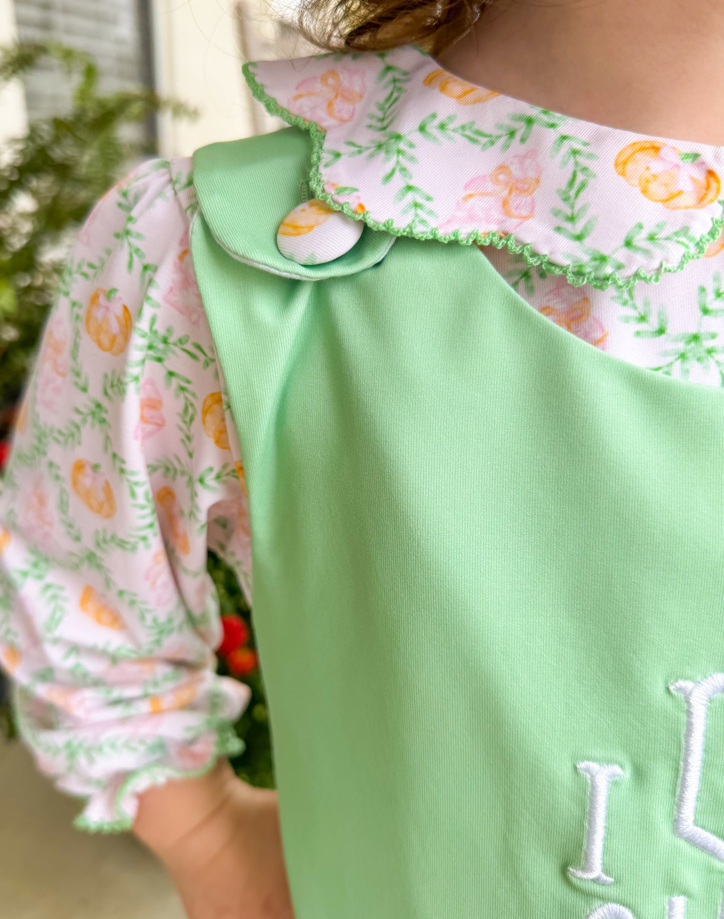 RTS - Pumpkins and Ginger Jars - Jumper and Peter Pan Collar Top