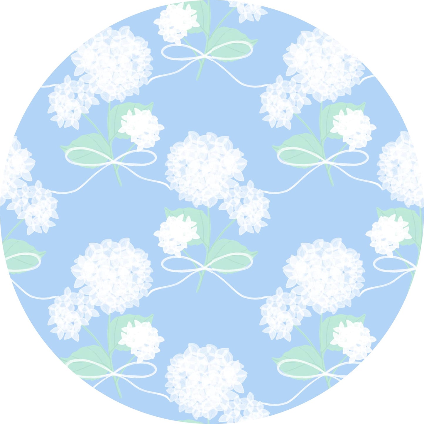 Endless Summer Hydrangeas - Eleanor's Apron Diaper Set