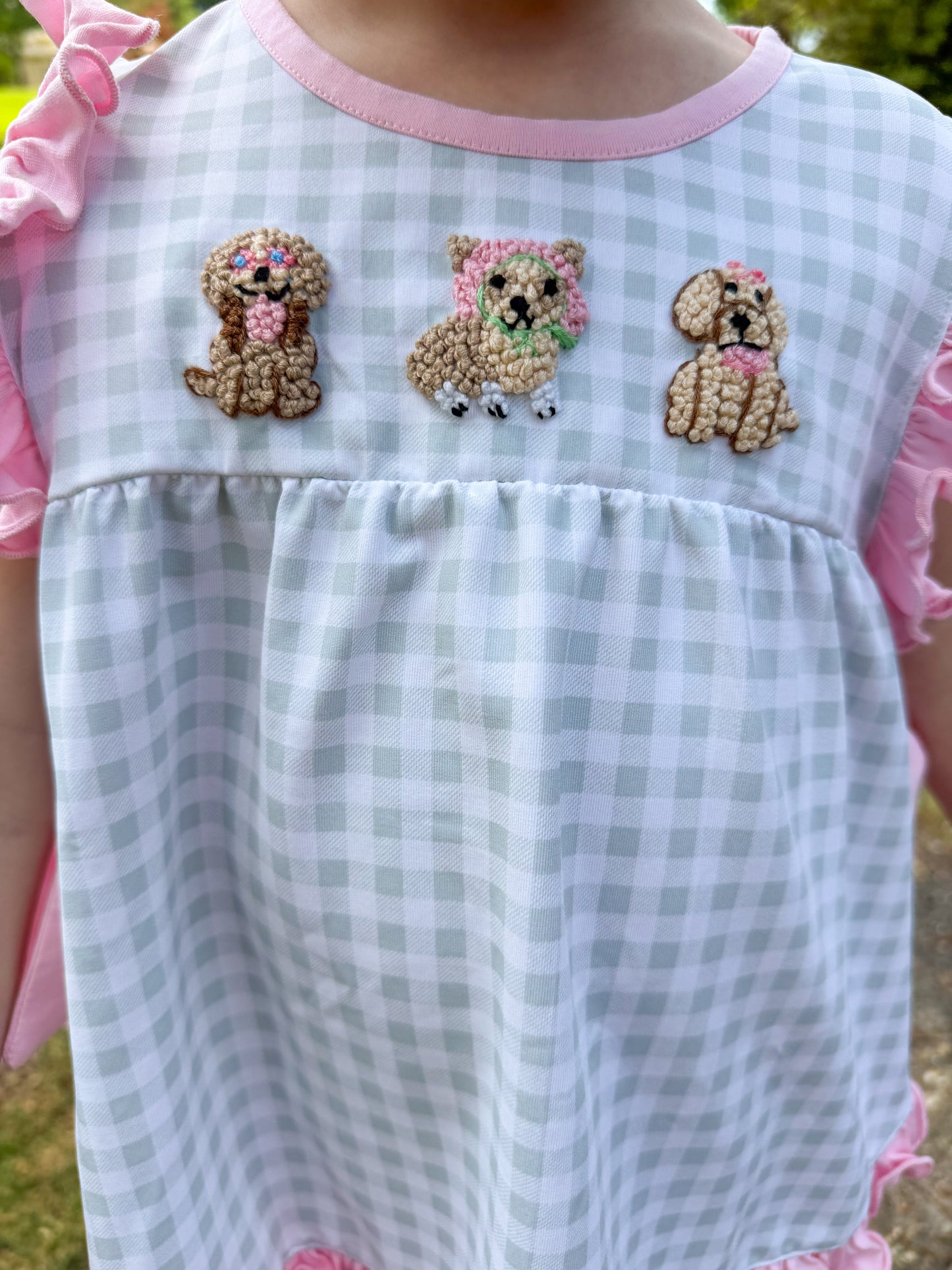 Summer Puppies - Eleanor’s Apron Diaper Set