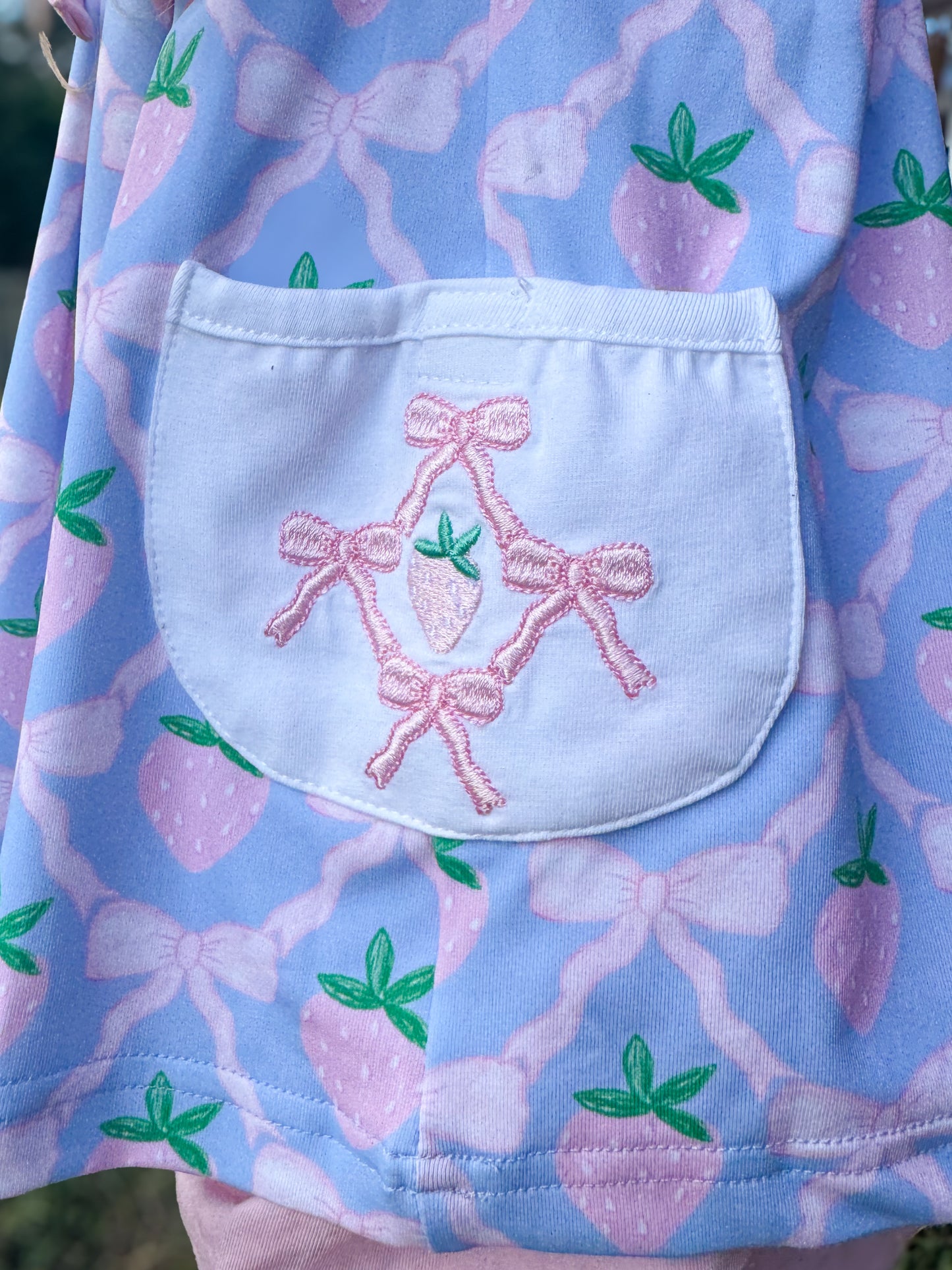 Grand Millennial Strawberry Trellis - Winnie’s Bloomer Set