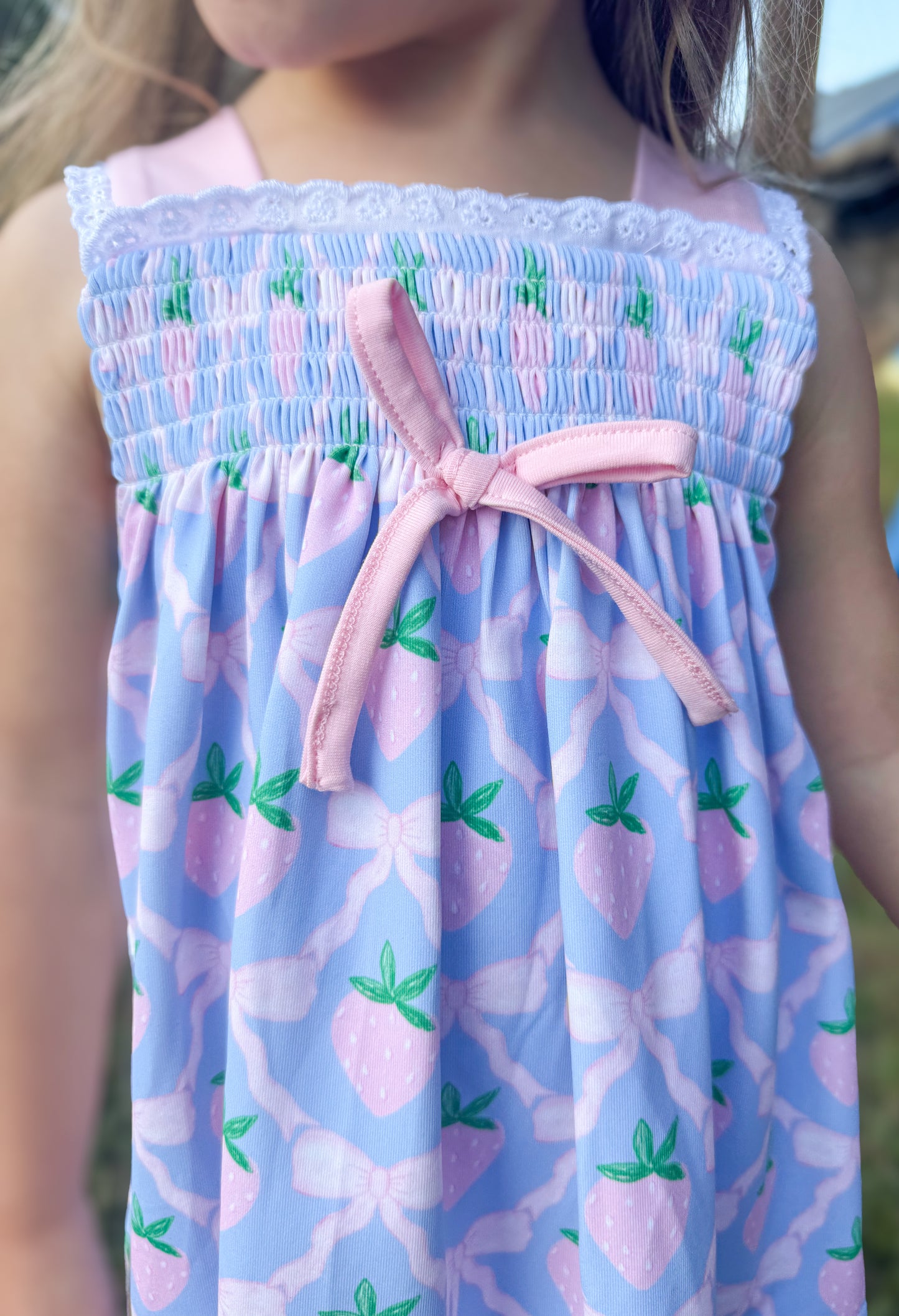Grand Millennial Strawberry Trellis - Winnie’s Bloomer Set