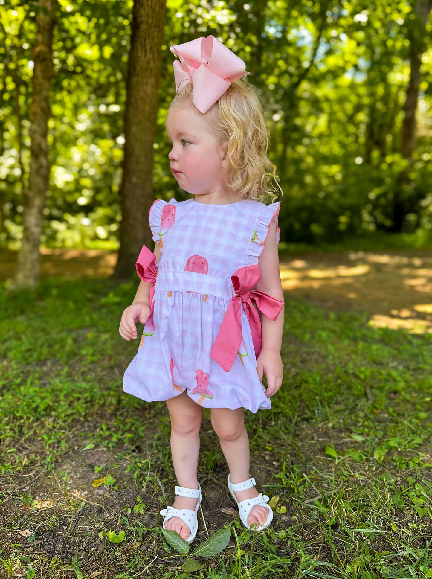 Sweet Summertime Watermelon - Lily Mae’s Romper