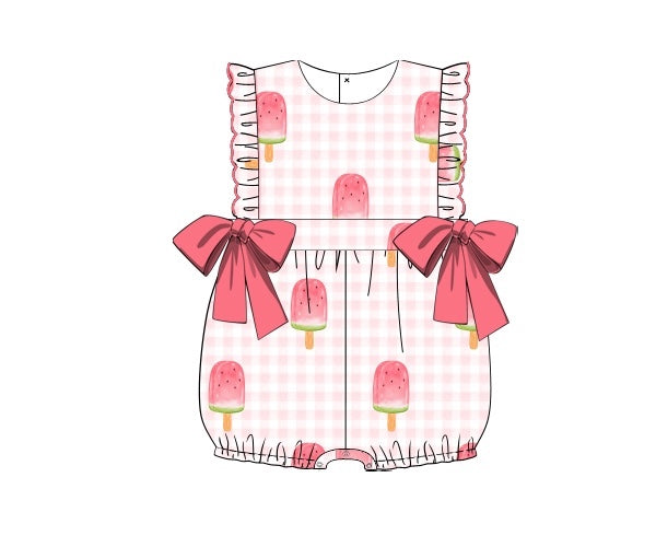 Sweet Summertime Watermelon - Lily Mae’s Romper