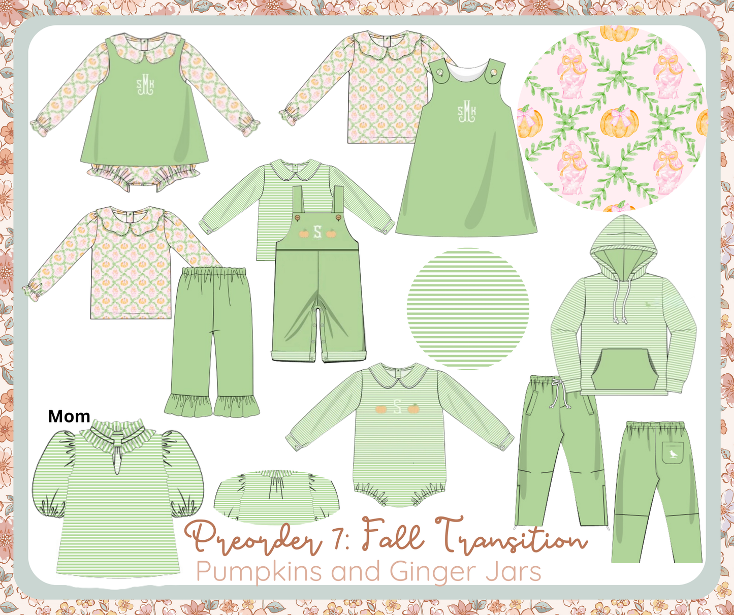 RTS - Pumpkins and Ginger Jars - Proper Performance Hoodie and Proper Joggers Set