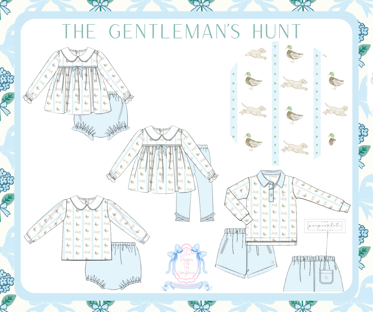 The Gentleman’s Hunt - Bennett’s Diaper Set
