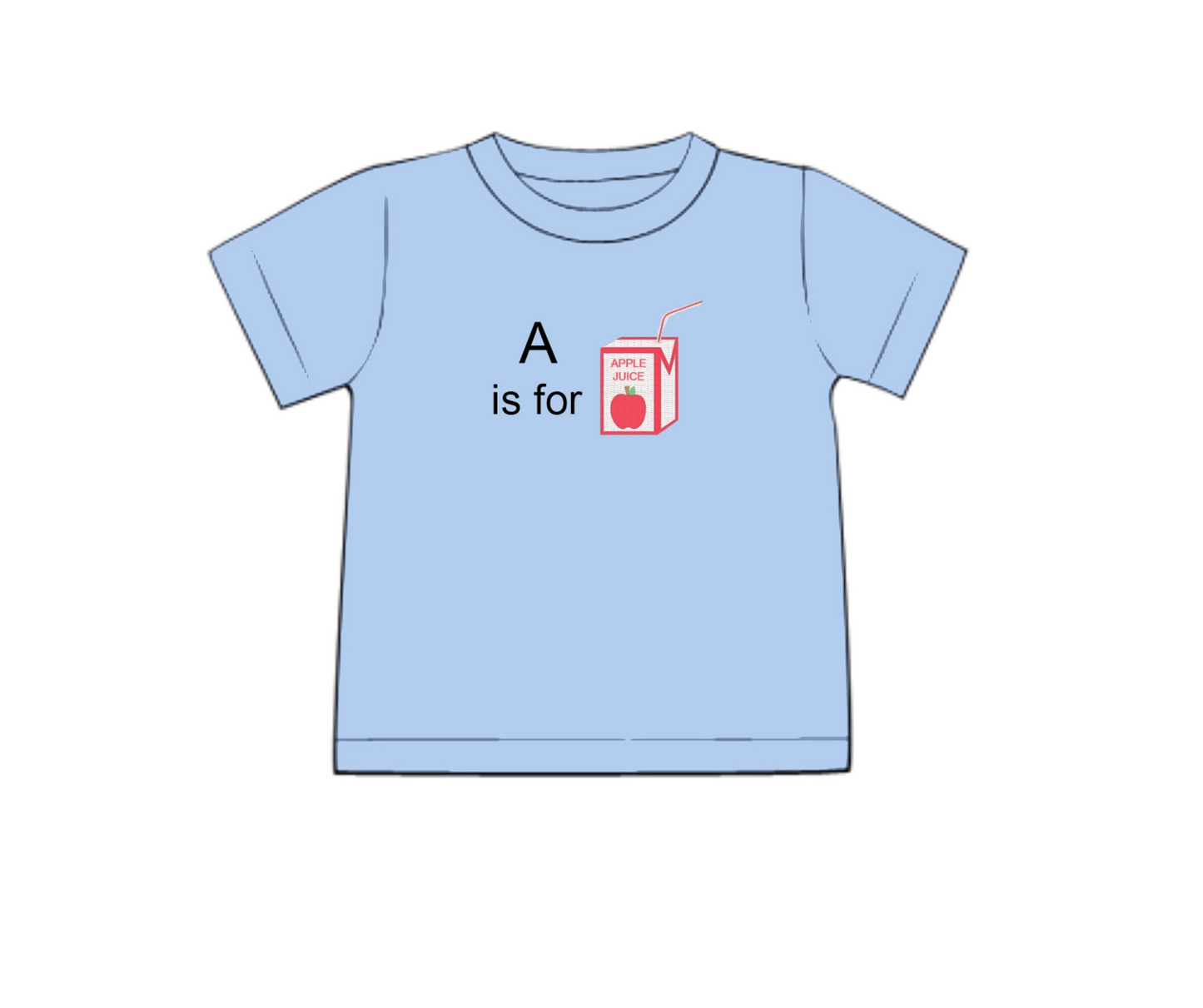 Preppy School Day- French Knot Tee
