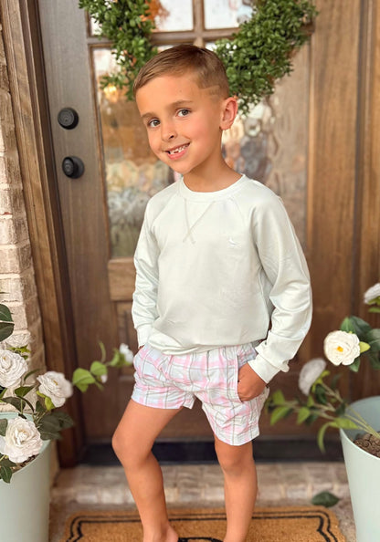Clover and Blooms - Crew Short Set