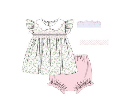 Rose and Vine - Presley Diaper Set