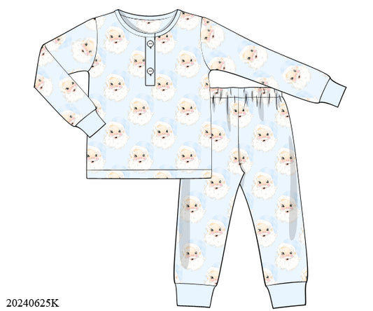 Axl’s Sweet Dreams Pj Set- Dear Santa Boy- Custom