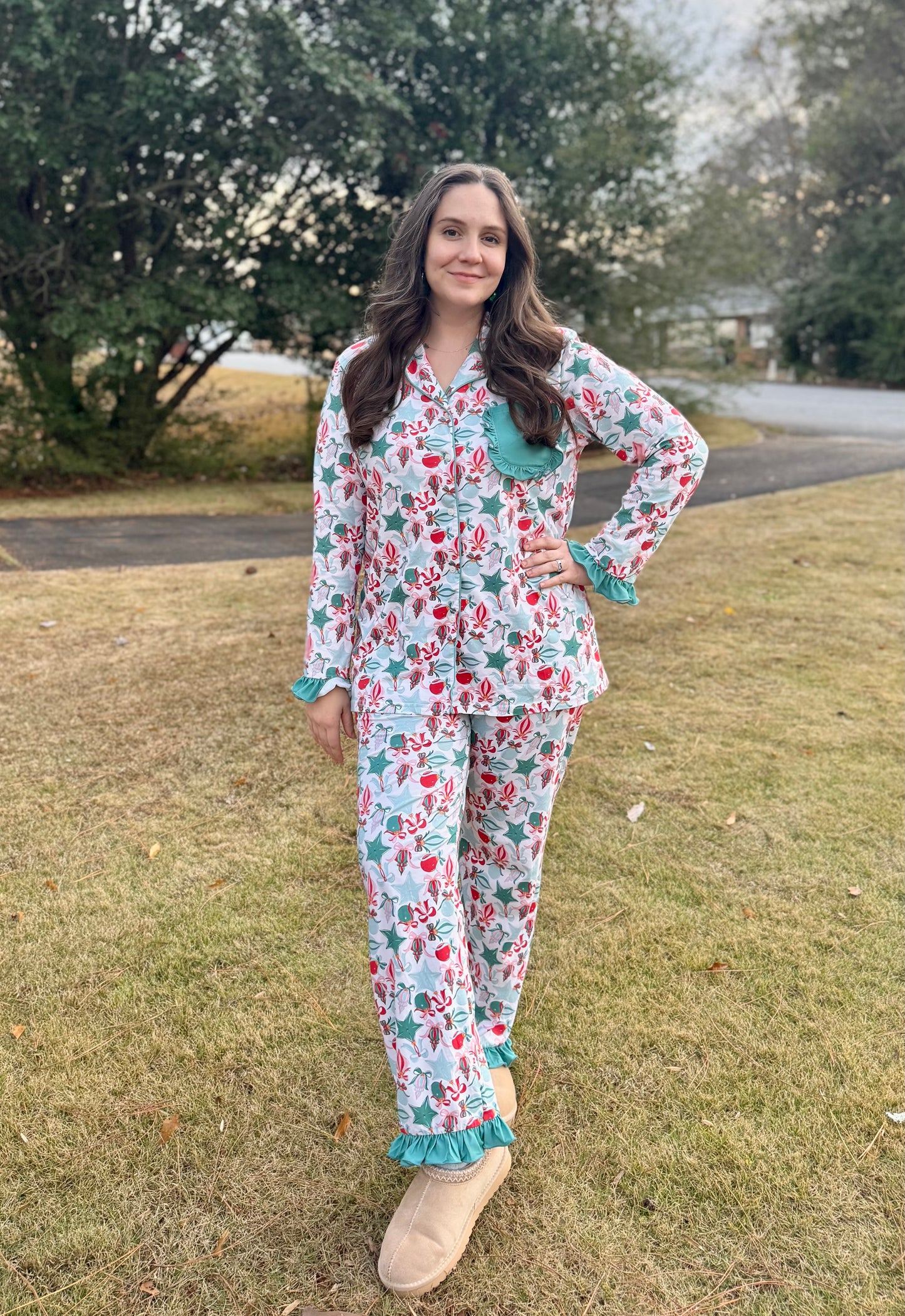 Baubles and Bows - Lolli’s Initials 2-piece Loungewear