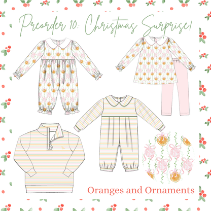 Oranges and Ornaments - Hayden’s Quarter-Zip