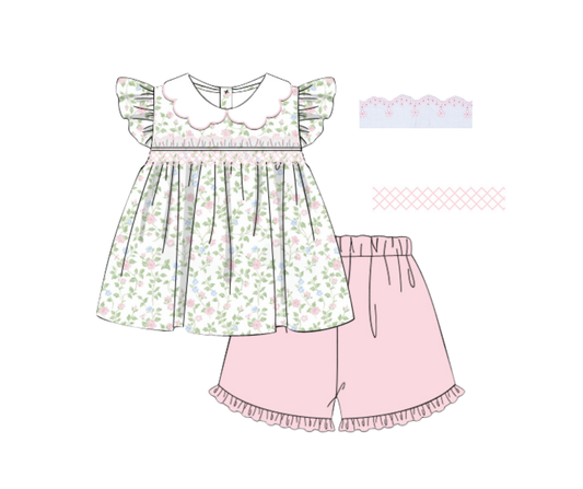 Rose and Vine - Presley Shorts Set