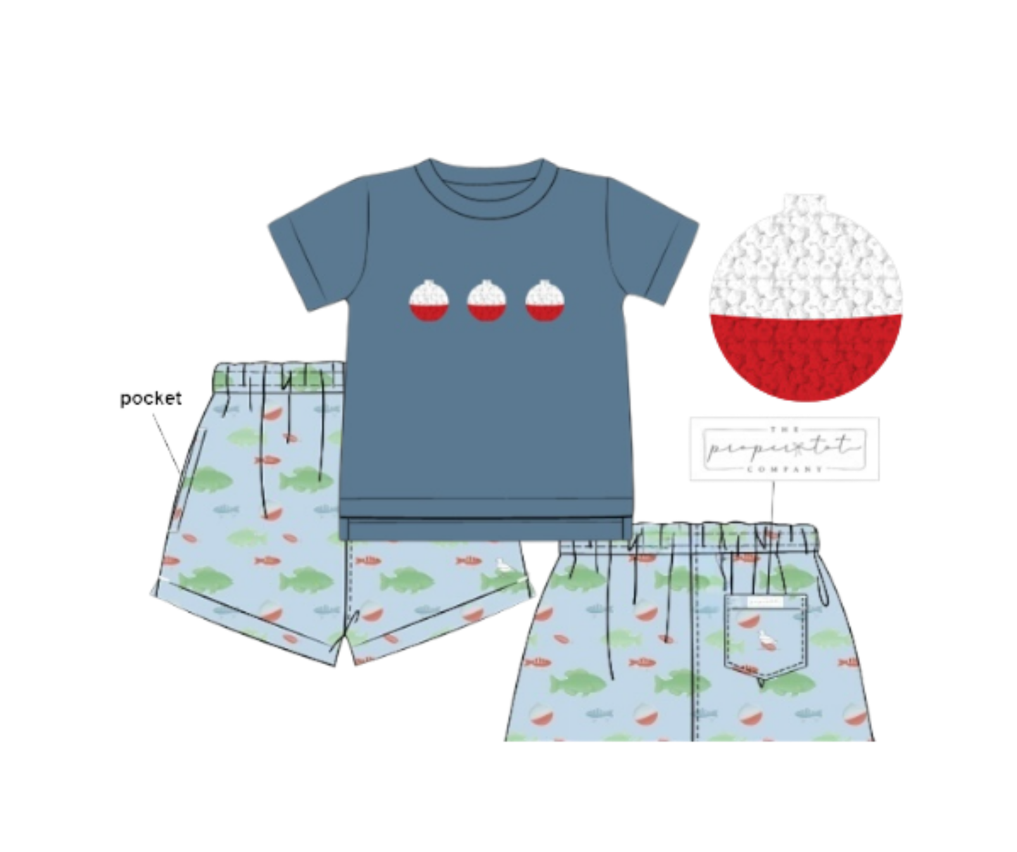 Proper Angler - Saylor’s Shorties Set