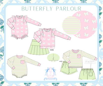 Butterfly Parlour - Sarah Helen’s Pleated Skort Set