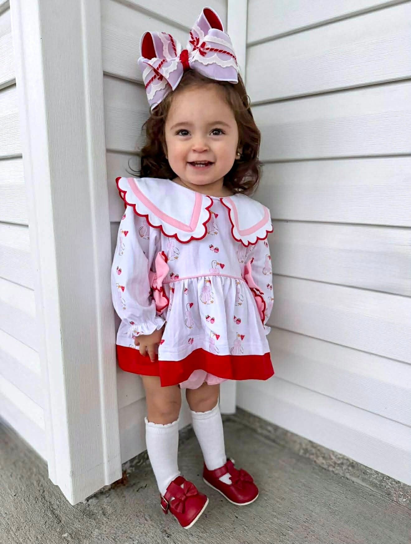 Berry Sweet Goose - Myra Lou Diaper Set