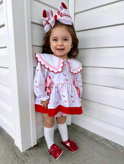 Berry Sweet Goose - Myra Lou Diaper Set