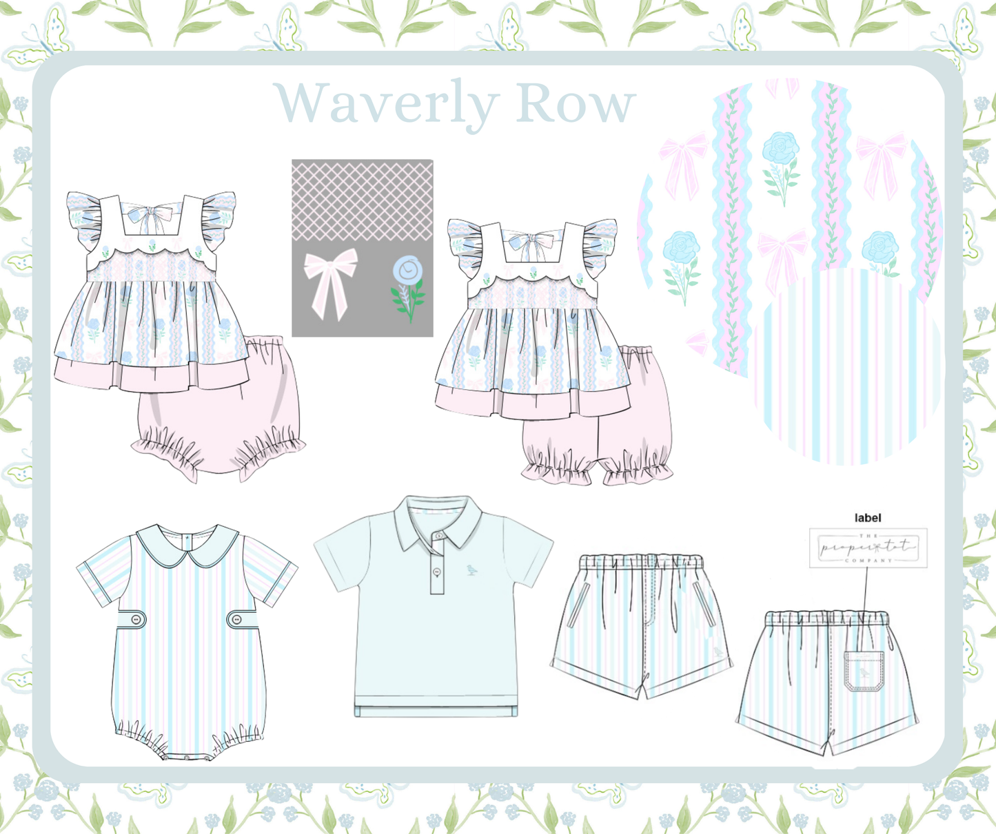 Waverly Row - Myra Lou Bubble Short Set