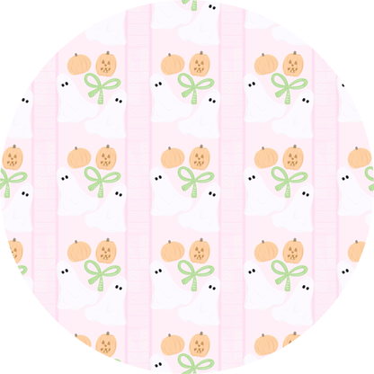 RTS - Pumpkins and Ghosts - Presley’s Appliquéd  Bubble