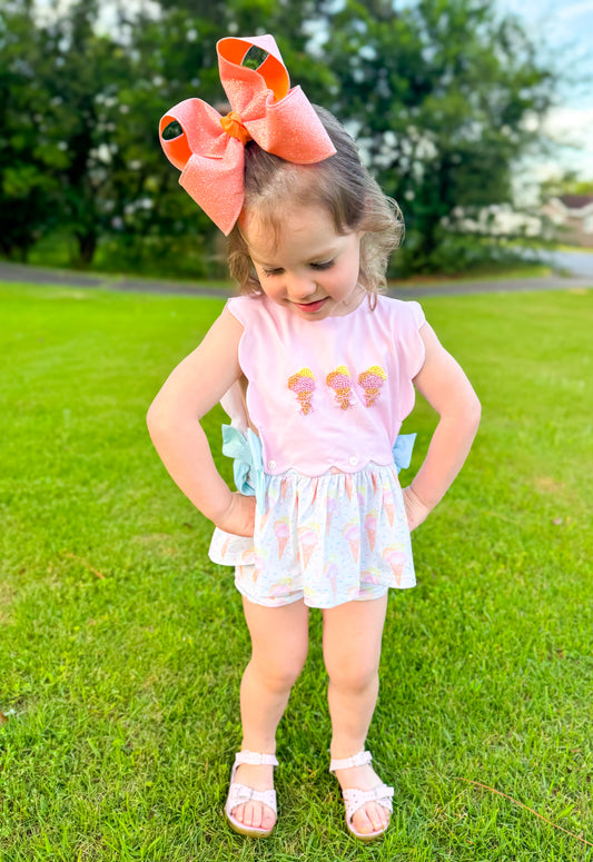 Camp’s Cones - Mary Katherine’s French Knot Shorts Set