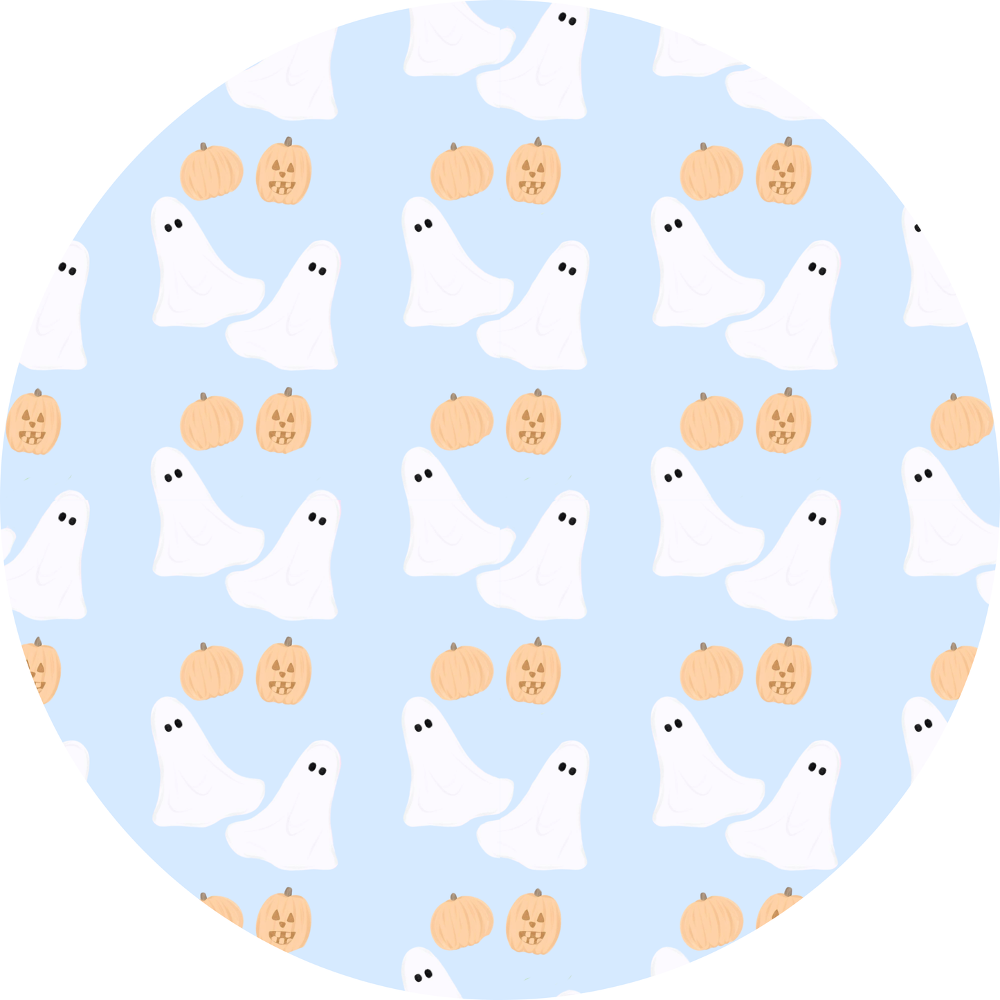 RTS - Pumpkins and Ghosts - Saylor’s Pocket Tee Shorties Set