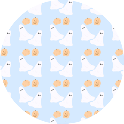 RTS - Pumpkins and Ghosts - Saylor’s Pocket Tee Shorties Set