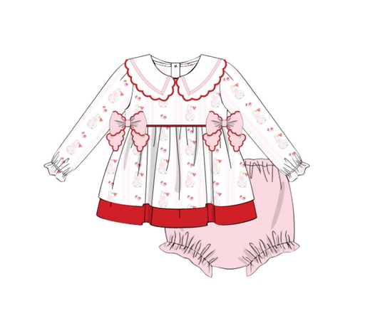 Berry Sweet Goose - Myra Lou Diaper Set