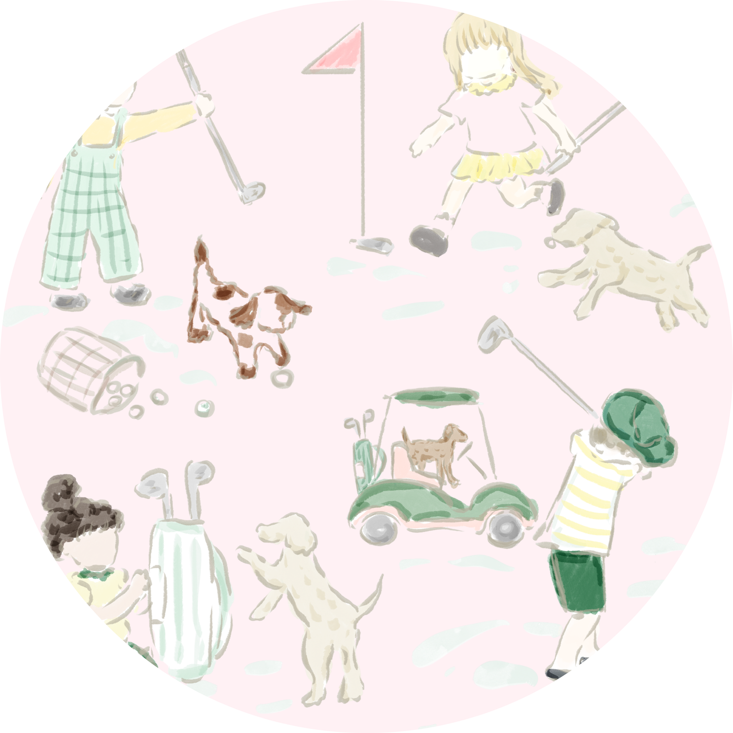 Tee Time Tots - Lydia’s Tee Off Dress