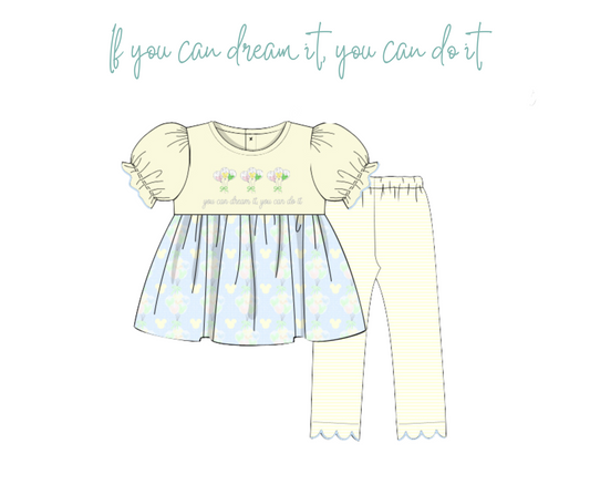 Main Street Dreams - Penni’s French Knot Leggings Set