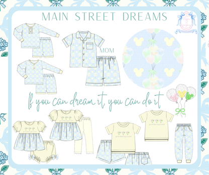 Main Street Dream - Penni’s French Knot Diaper Set