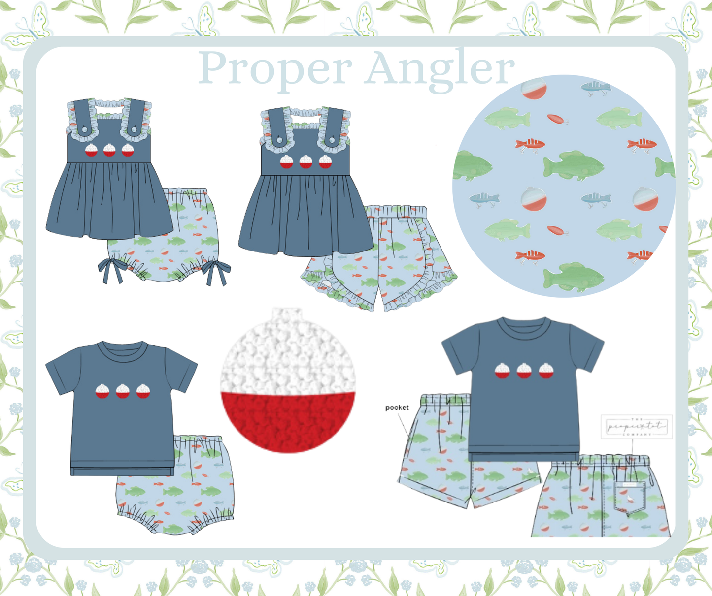 Proper Angler - Jana Shorts Set