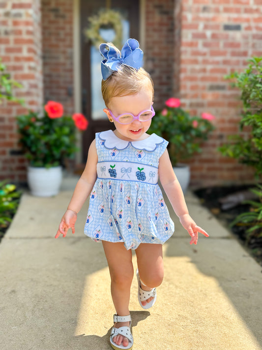 Blueberry Sweet - Sarah’s Smocked Bubble