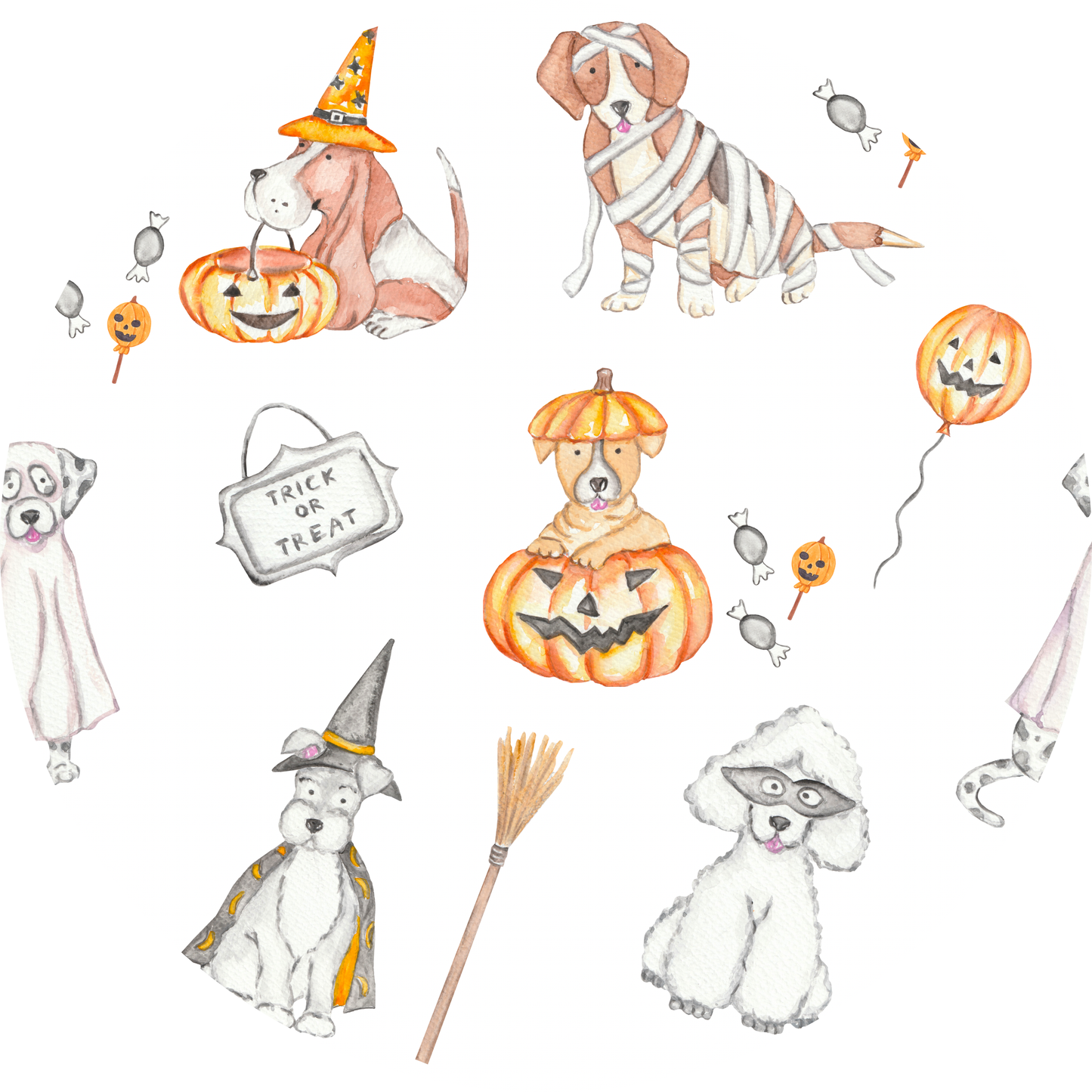 Trick or Treat Pups - Miller’s Pocket Bubble