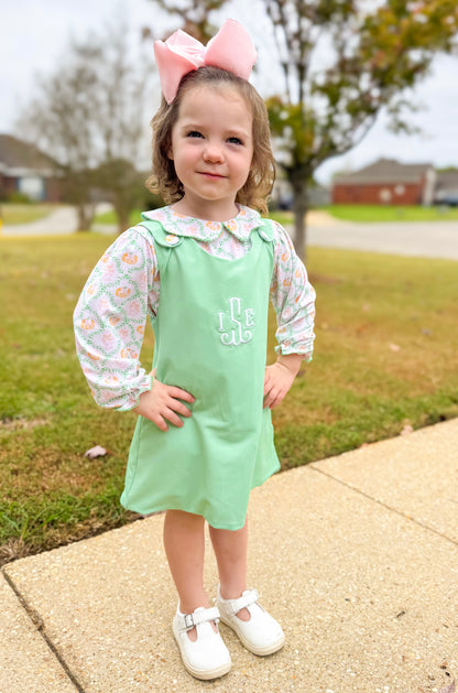 RTS - Pumpkins and Ginger Jars - Jumper and Peter Pan Collar Top