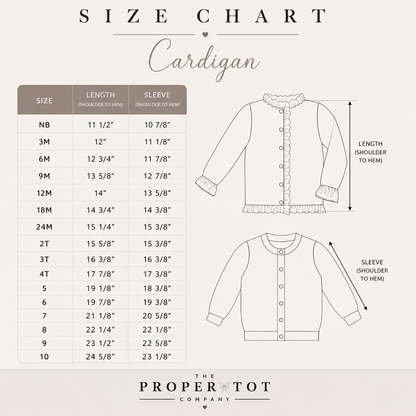 Wrapped in Bows: Girl Cardigan