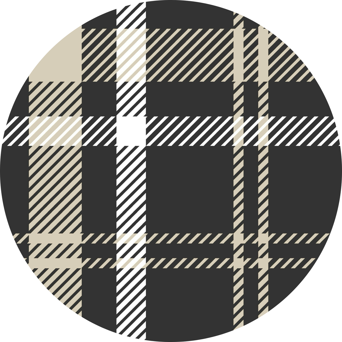 Midnight Clause - Proper Button Up Plaid Shirt