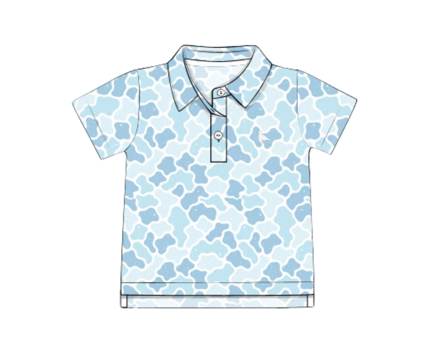 Proper Polo - Coastal Camo
