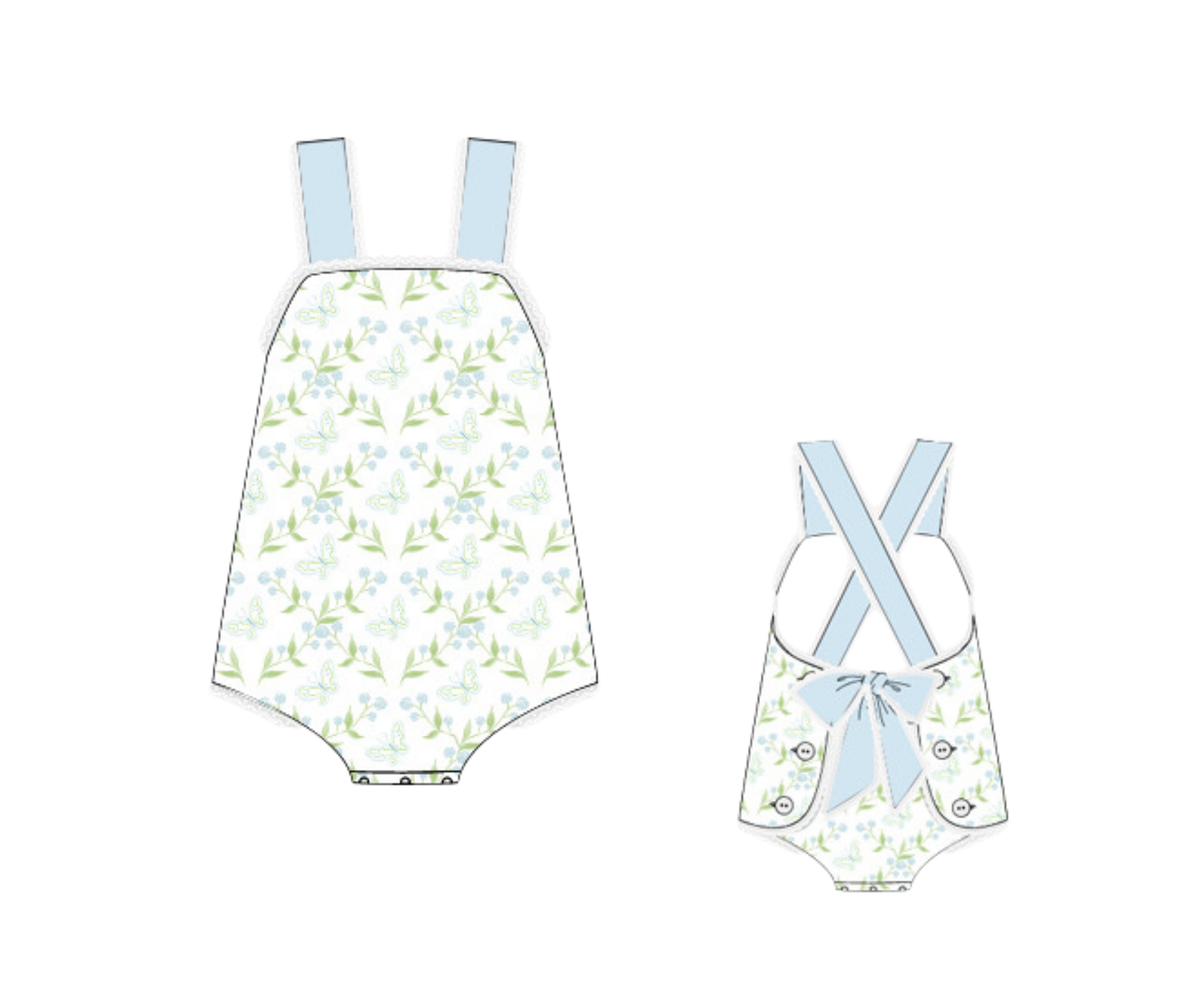 Parton’s Garden - Libby Claire’s Sunsuit