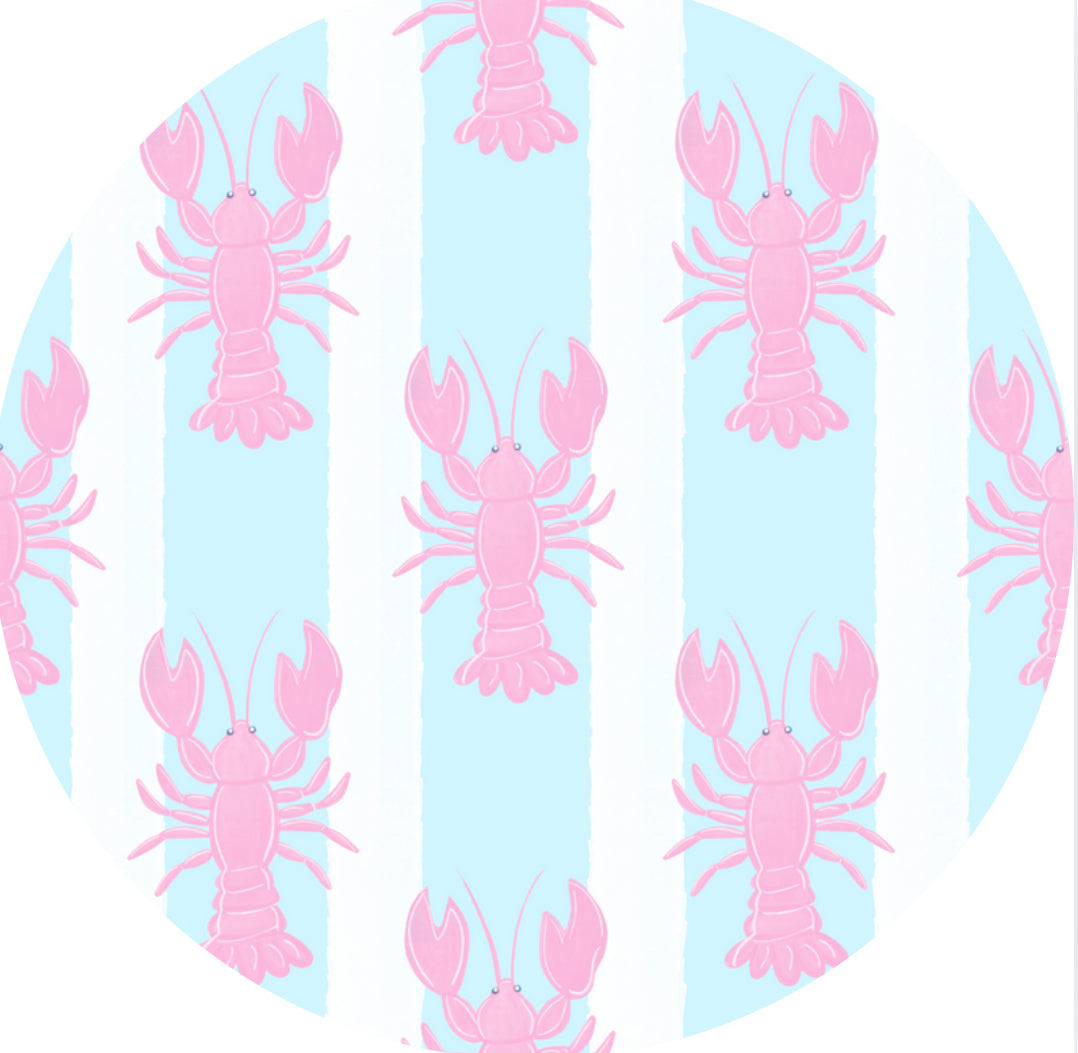 Lobster Trellis - Saylor’s Pocket Tee Shortie Set