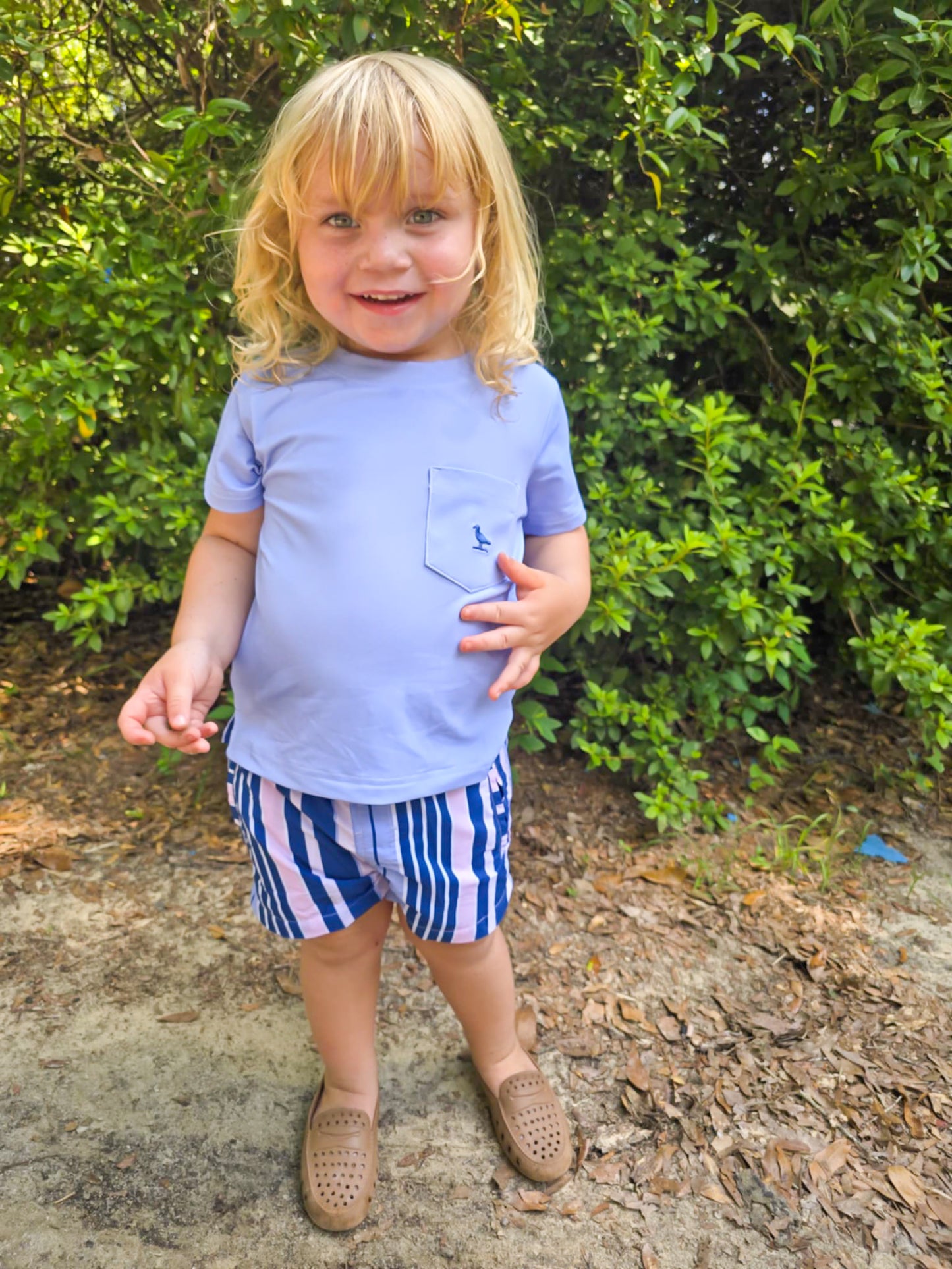 Proper Prep Shorties - Naples Stripes