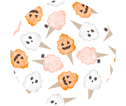 RTS - Spooky Cotton Candy - Penni’s French Knot Diaper Set