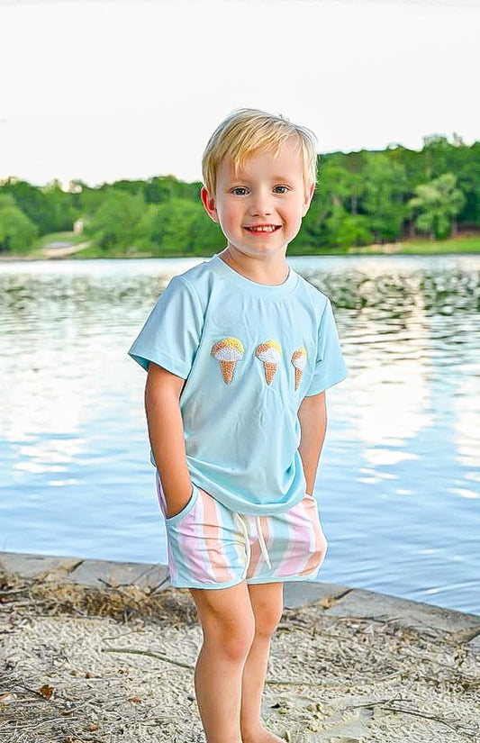 Camp’s Cones - Saylor’s French Knot Shortie Set