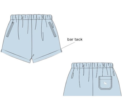 RTS - Proper Prep Shorties- Maui Maui Collection