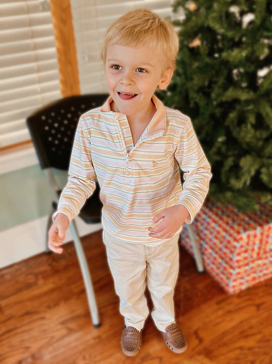 Oranges and Ornaments - Hayden’s Quarter-Zip