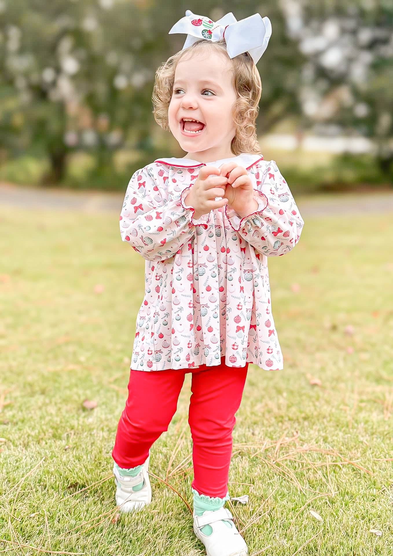 Annabelle’s Sunday Tunic and Leggings Set - Merry Everything