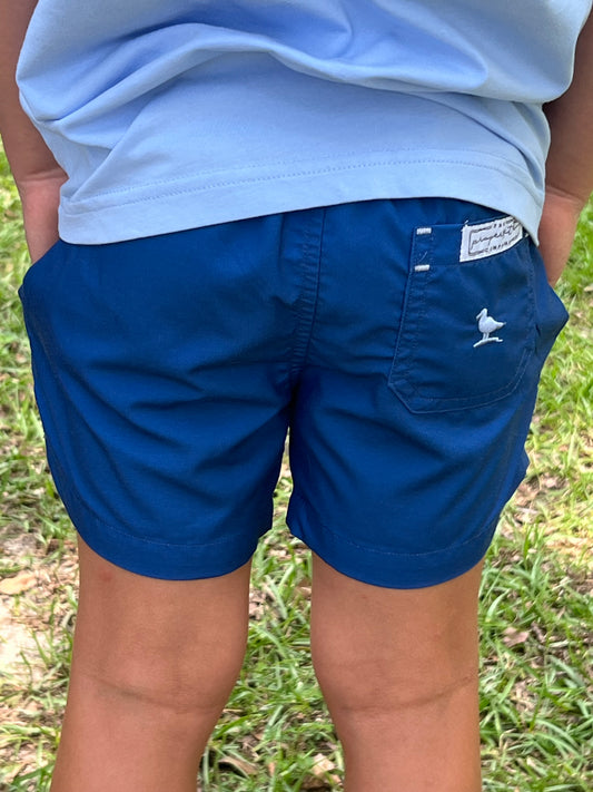 Proper Prep Shorties - Naples Stripes - Navy