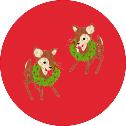 Reindeer Games - Camellia’s French Knot Pants Set