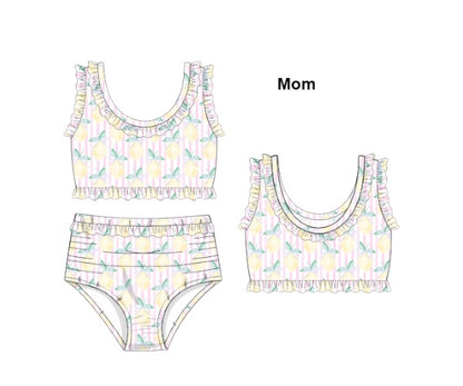 RTS - Lemon Bliss-Mom-Pamela’s 2 Pc Swim