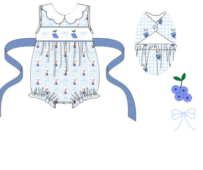 Blueberry Sweet - Sarah’s Smocked Bubble