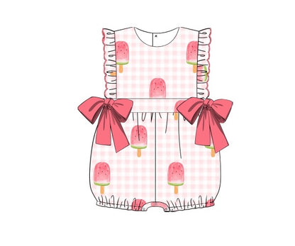 Sweet Summertime Watermelon - Lily Mae’s Romper